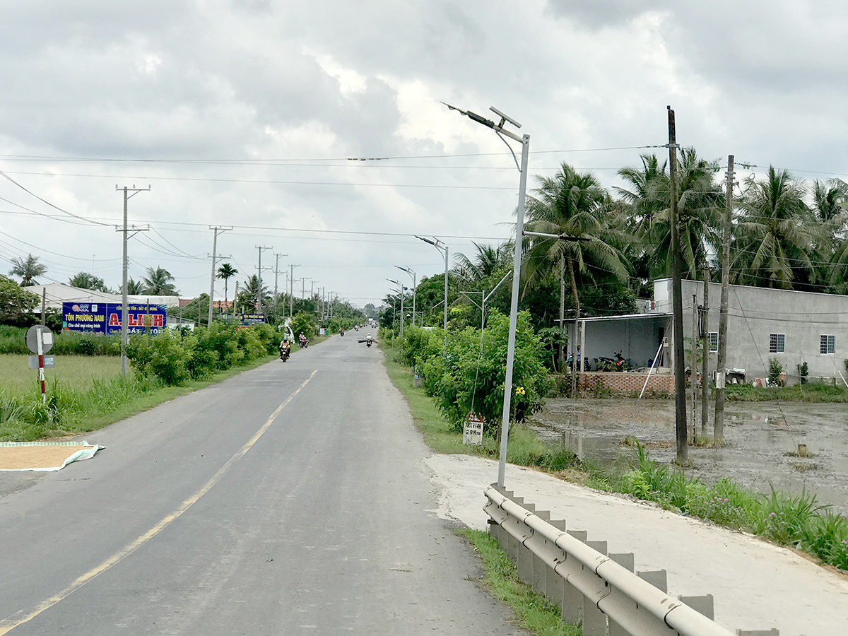 thi công đèn đường tại Trà Vinh